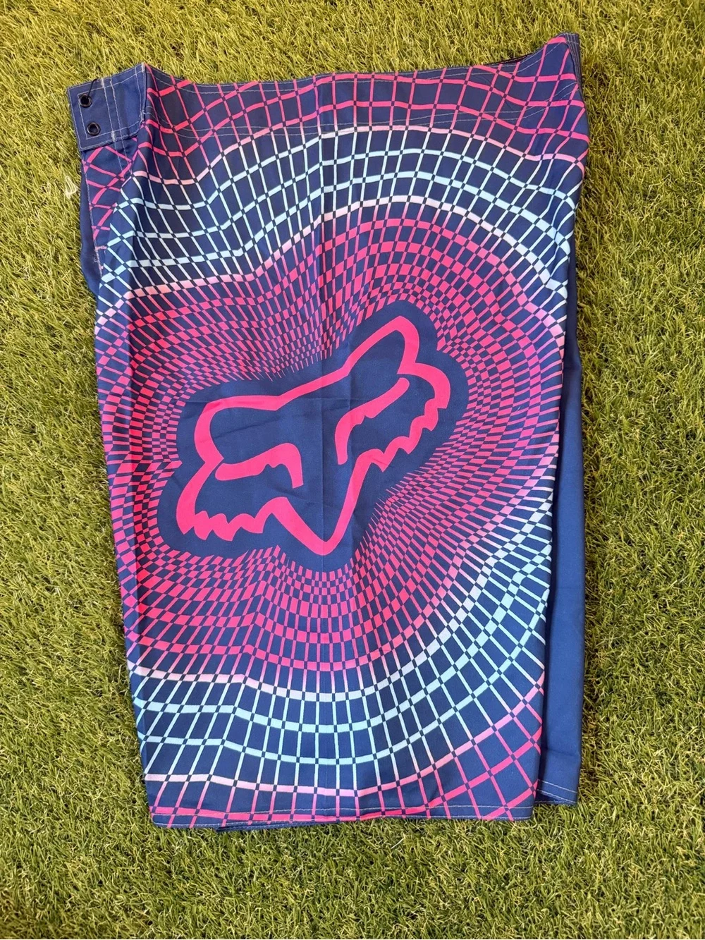 Fox Men’s Navy & Hot Pink Hybrid Boardshorts